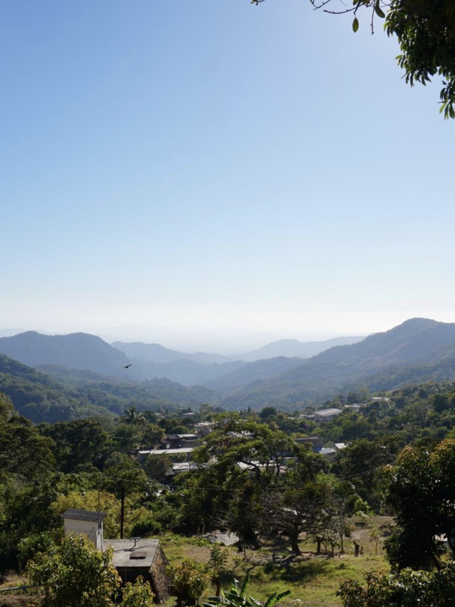 The town of El Malinal, Nayarit