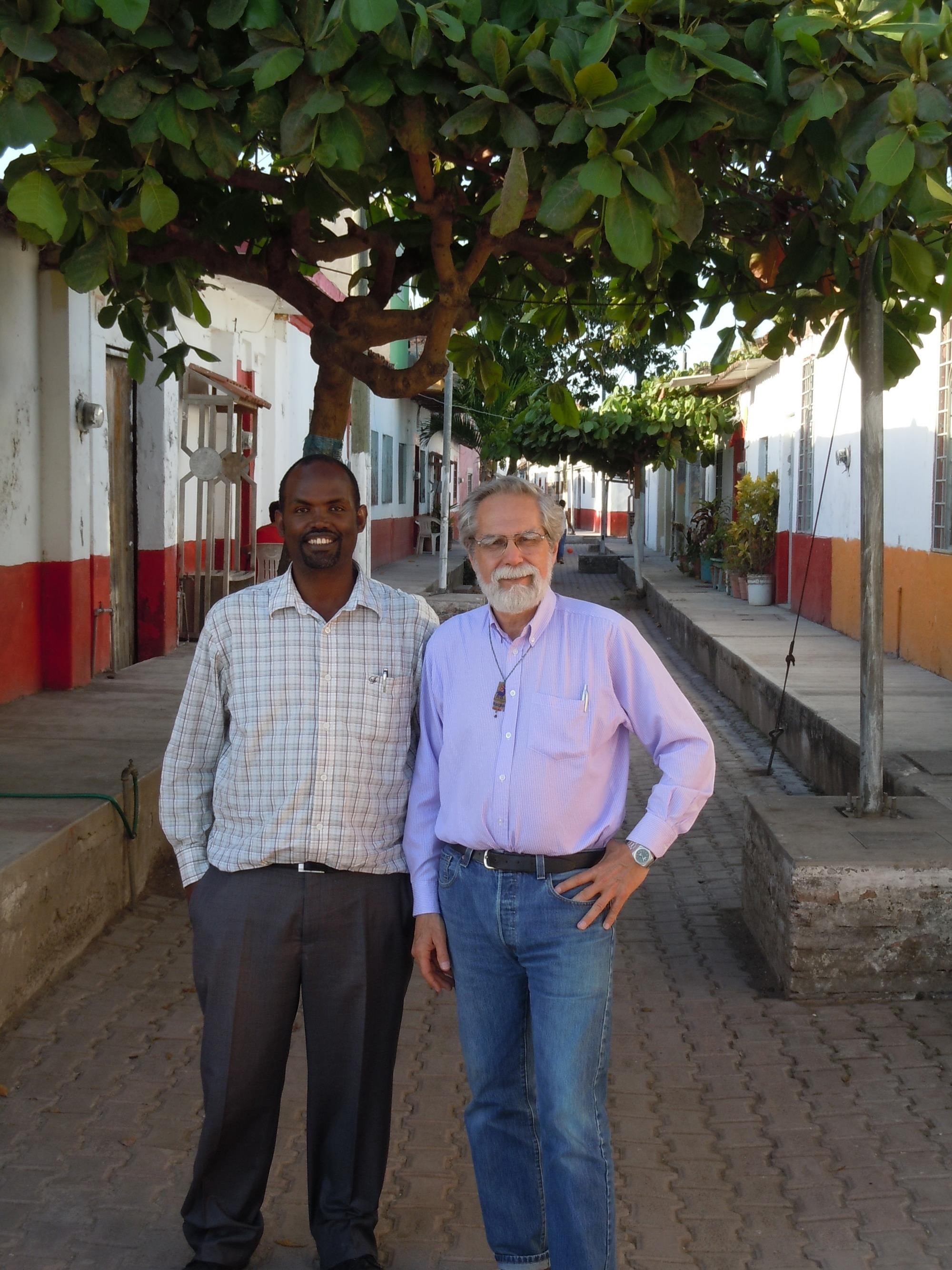 Abdi and Jim in Mexico March 2014